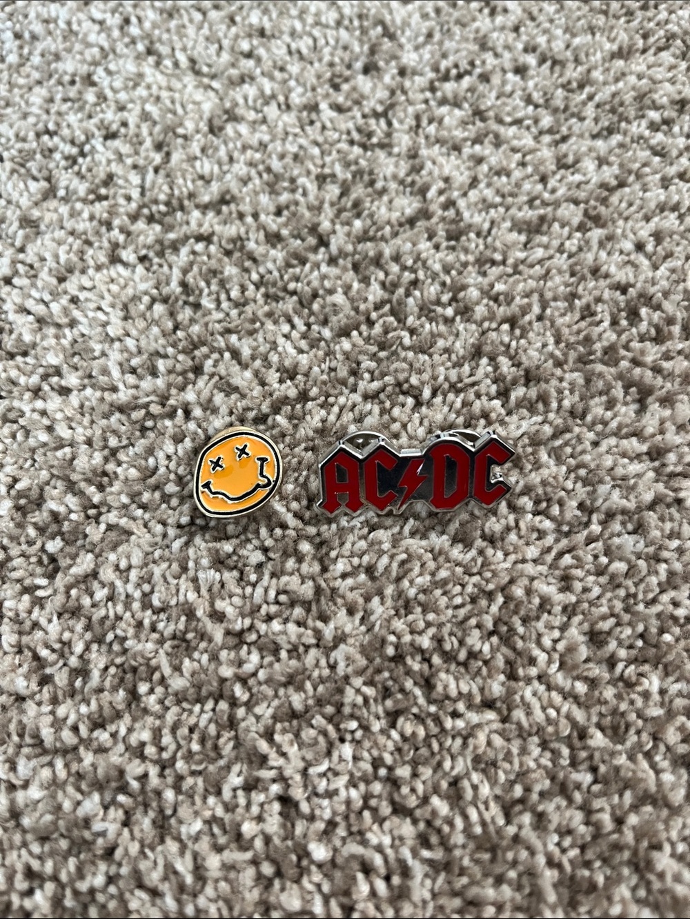 Nirvana & AC/DC Enamel Pins